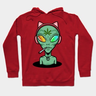 TRIPPY HIPPIE ALIEN Hoodie